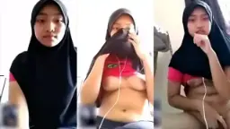 VCS Aisyah 4_BG Hijab Baju Merah Video by KingBokep