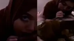 Sepongan Hijab Cokelat Cantik Video by KingBokep