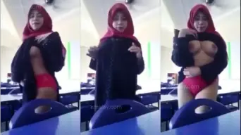 VCS Guru Toket Gede di Kelas Video by RedTube
