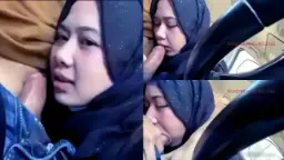 Jilbab Cantik Viral Sepong Kontol Dimobil Video by SpankBang