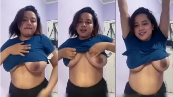 Viral Tiktokers Toket Gede Brutal Video by KingBokep