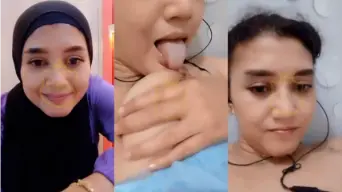 VCS Amel Lepas Hijab Jilat Uting Video by PornOne