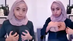 Hijab Menikmati Banget Remas Toketnya Video by FapHouse