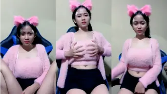 Syafirah Mango Tobrut Baju Full Pink Video by KingBokep