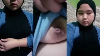 Kak Resa Hijab Montok Spil Uting Video by SangeLink